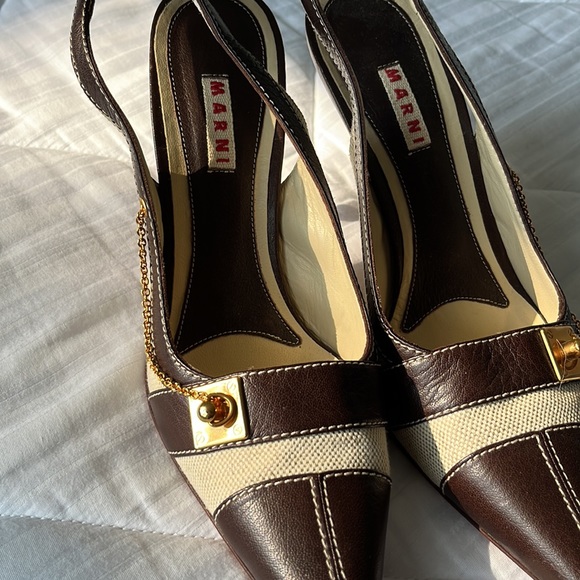 Marni slingback heels - Picture 2 of 3